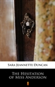 The Hesitation of Miss Anderson ebook (Kindle mobi, ePub)